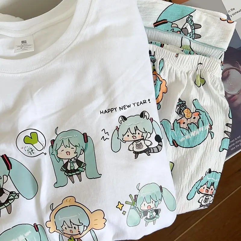 Japan Summer Festival Clothing - New Hatsune Miku pajamas summer pure