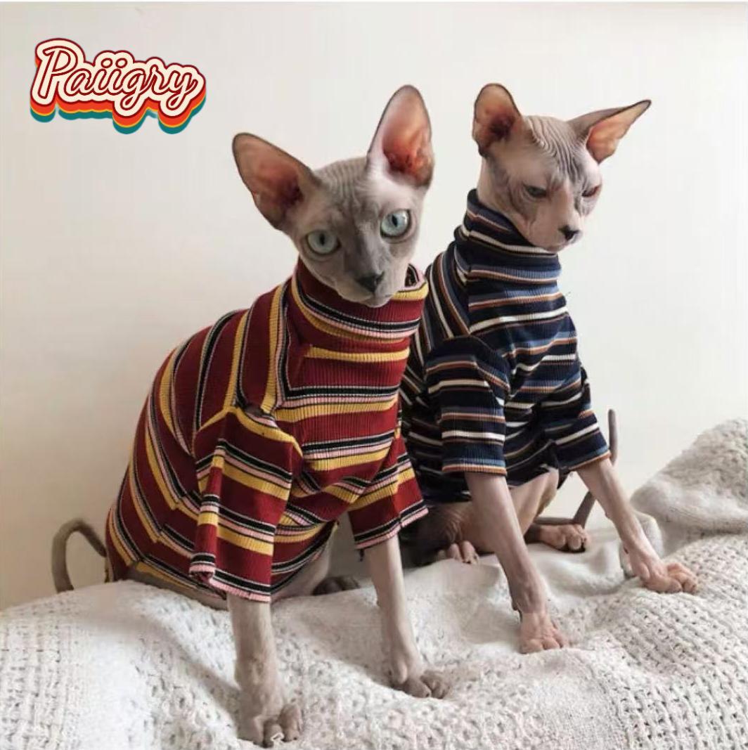 Summer Clothing Must Haves - High Cold Retro Style Cat Pet