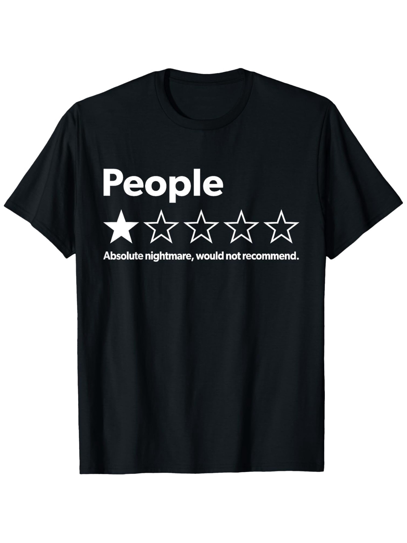 Summer Clothing Recommendations - Funny T-shirt Review: One-star Rating: An
