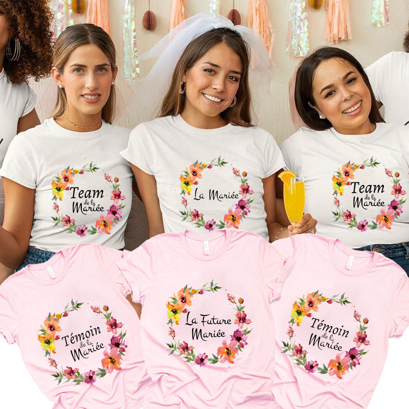 Summer Clothing In French - Bridal Wedding Tops French Team Bride