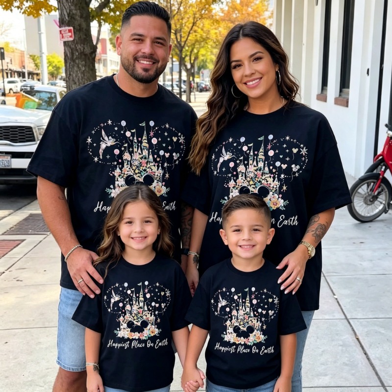 Summer Clothing Colors 2026 - 2026 Summer Magic Castle Oversized T-shirt