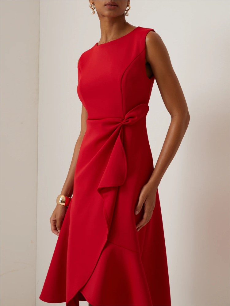 Summer Clothing Drawing - Elegant Women's Evening Dress Autumn Winter