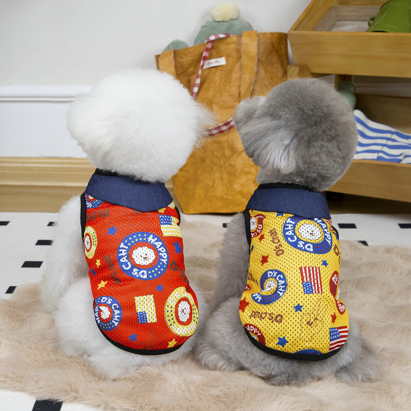 Summer Clothing In French - Breathable and Cool Pet Clothing, New