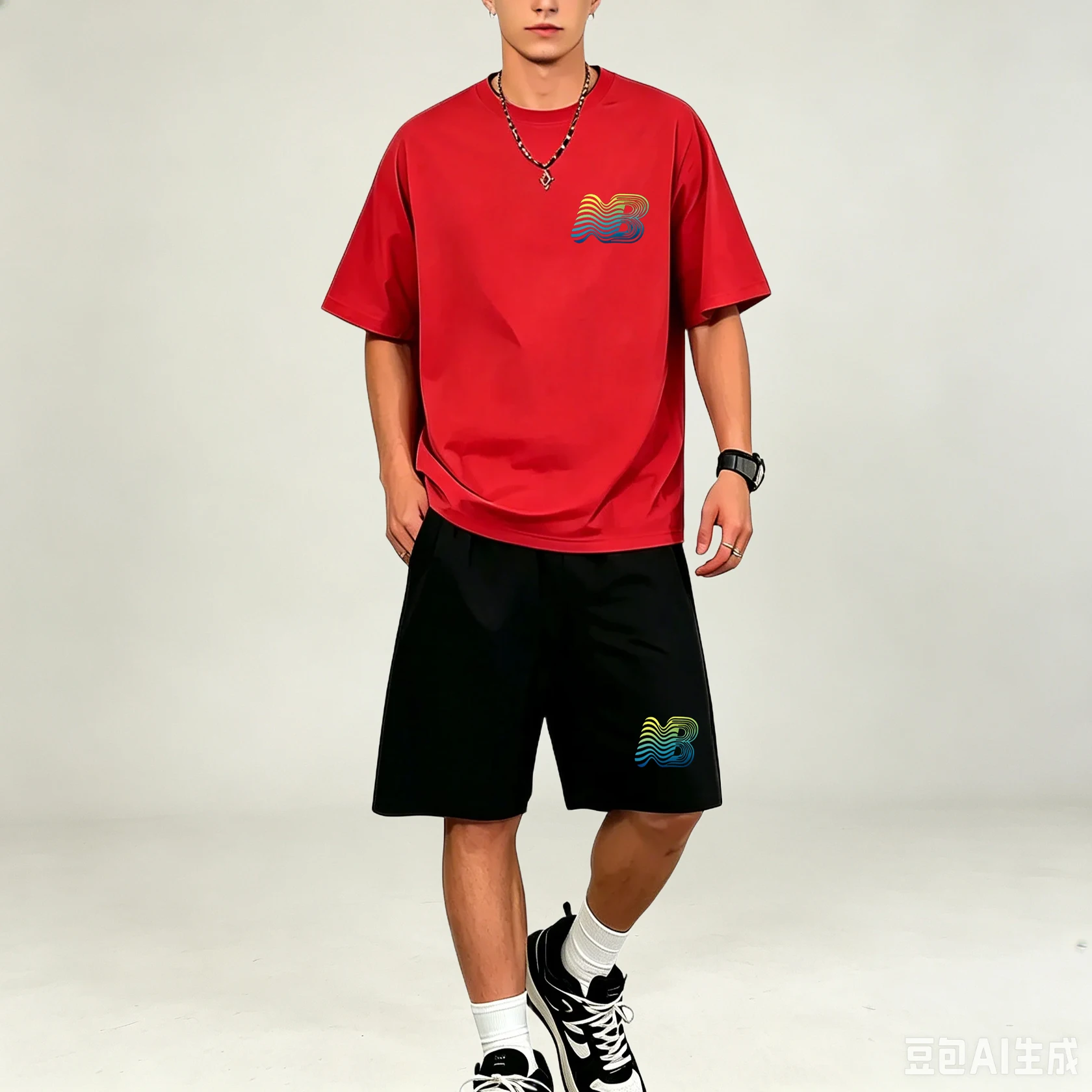 Summer Clothing Sets Men - Hot‑selling Daily Men T‑Shirts Sets O‑Neck