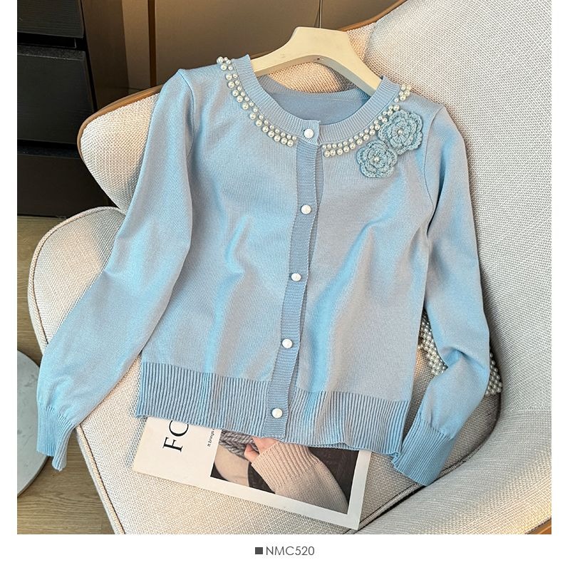 Summer Clothing In French - Women Sweater 2025 Spring Autumn New