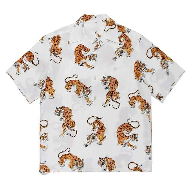 Summer Clothing Recommendations - Recommended Summer Tiger Print Shirt Short