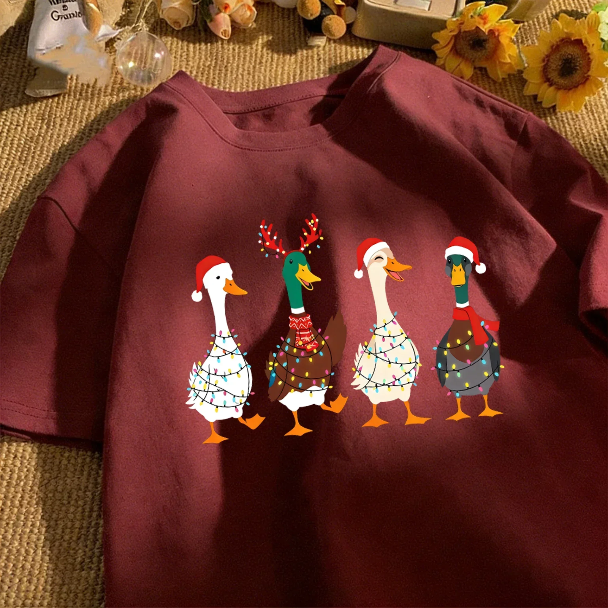 Japan Summer Festival Clothing - Ducks Full Of Festive Atmosphere T