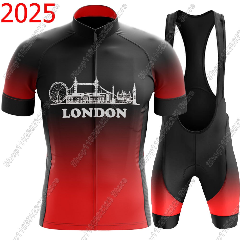 Summer Clothing London - London Team Cycling Jersey 2025 Set