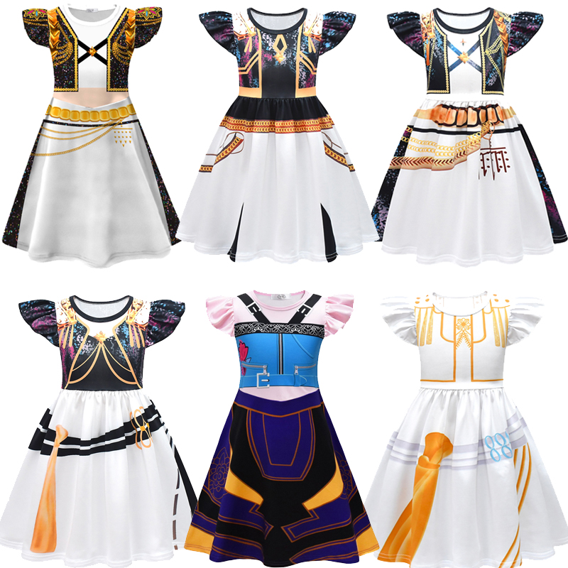 Summer Kids Clothing - 6 Styles Girls Cosplay Costume Stage