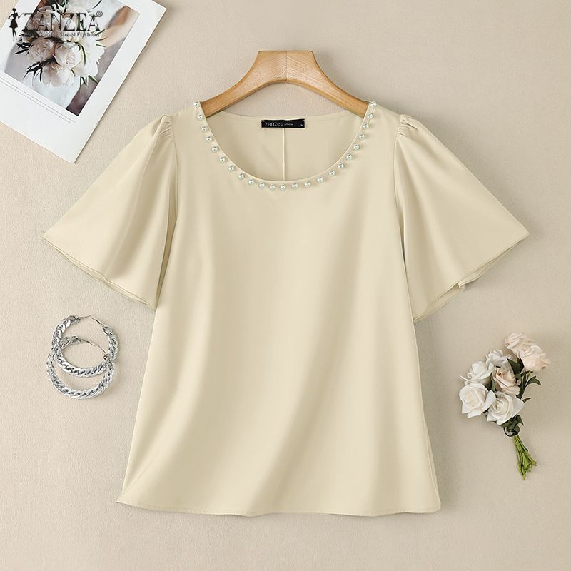 ZANZEA Women's Elegant Blouses - Summer De Clothing 评论和价格