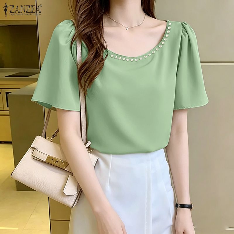 ZANZEA Women's Elegant Blouses - Summer De Clothing 评论和价格