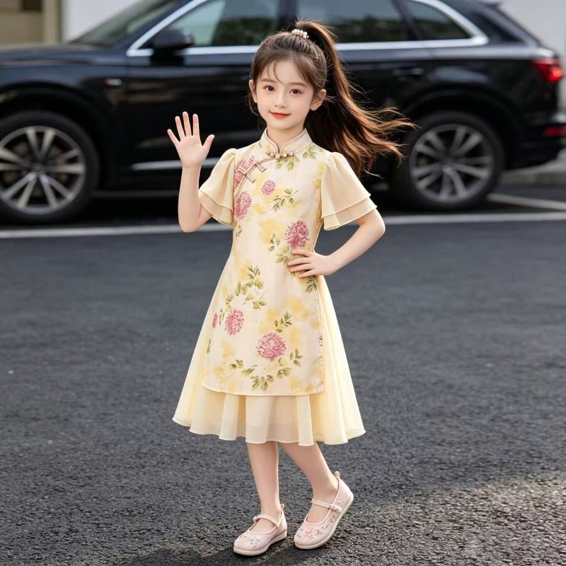 New Summer Girls Tulle Sweet L - Summer Loving Kids Clothing 评论和价格
