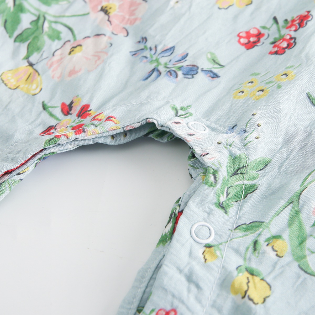 Baby Girls Flower Rompers Slee - Summer Clothing Drawing 评论和价格