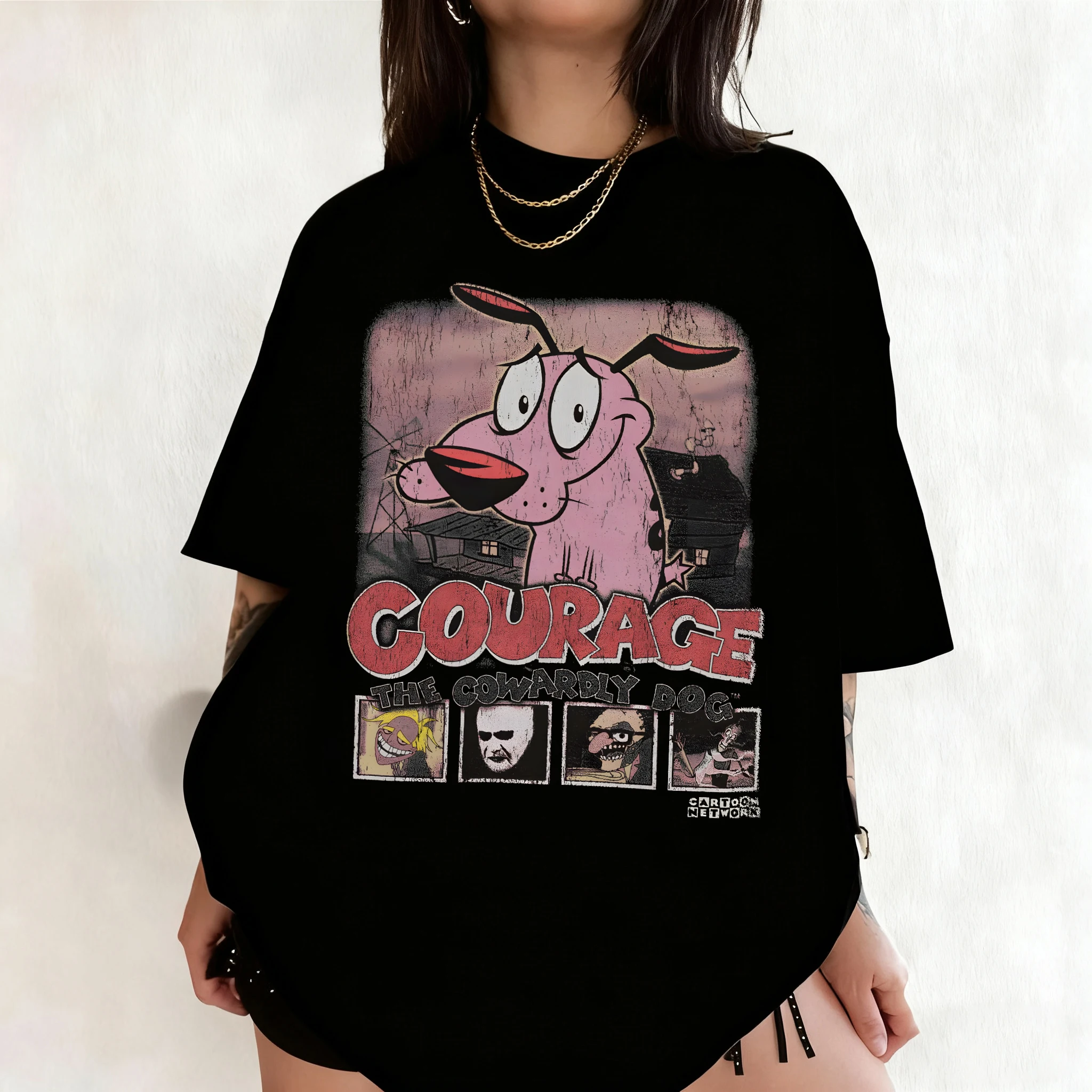 Summer Vintage Courage The Cow - Summer Clothing For Women 评论和价格