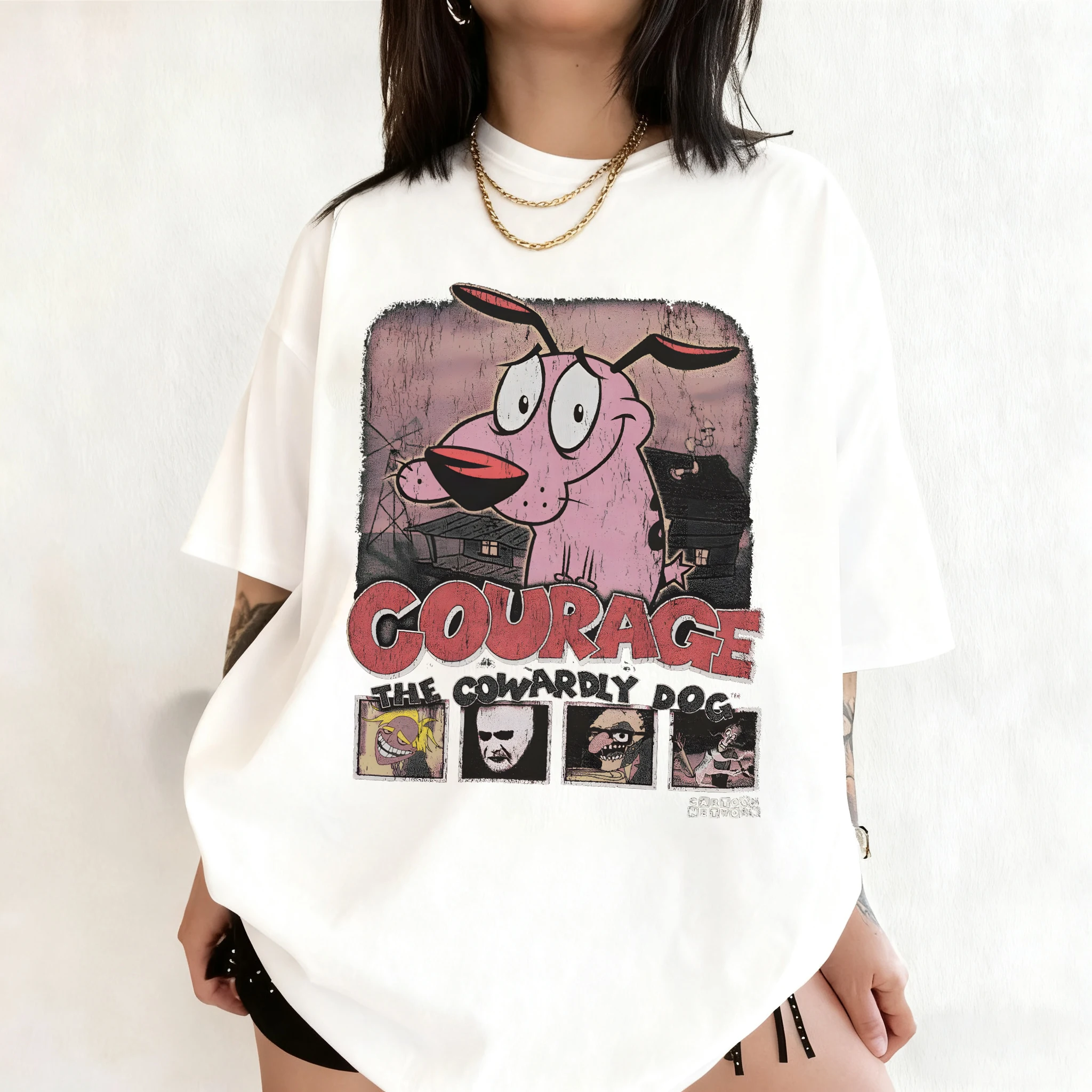 Summer Vintage Courage The Cow - Summer Clothing For Women 评论和价格