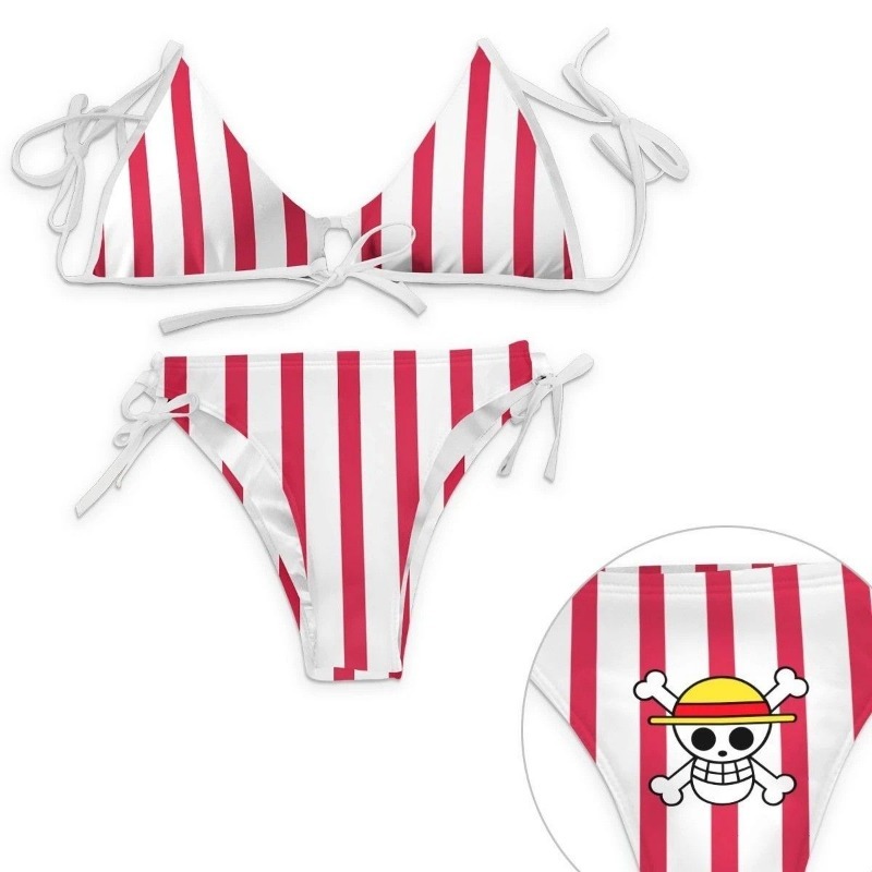 anime One Piece Luffy swimsuit - Japan Summer Festival Clothing 评论和价格