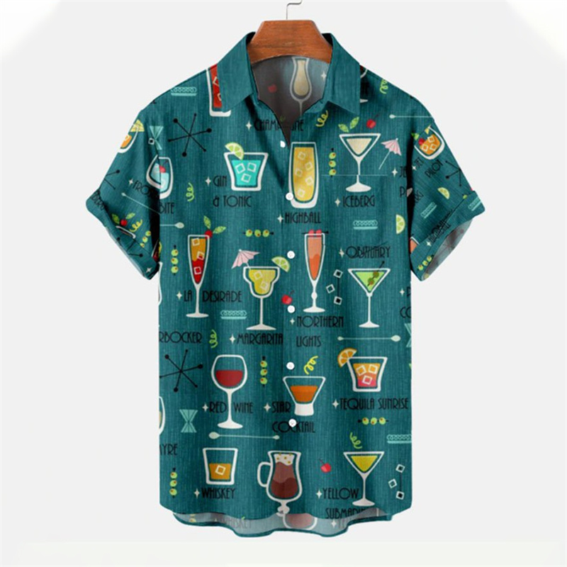 Hawaiian Casual Floral Shirt M - Summer Clothing Recommendations 评论和价格
