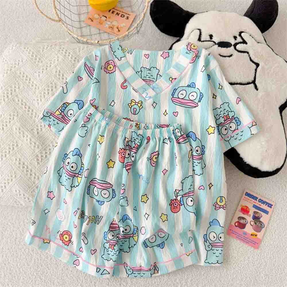 Sanrio Hangyodon Women's Pajam - Summer Clothing Model 评论和价格