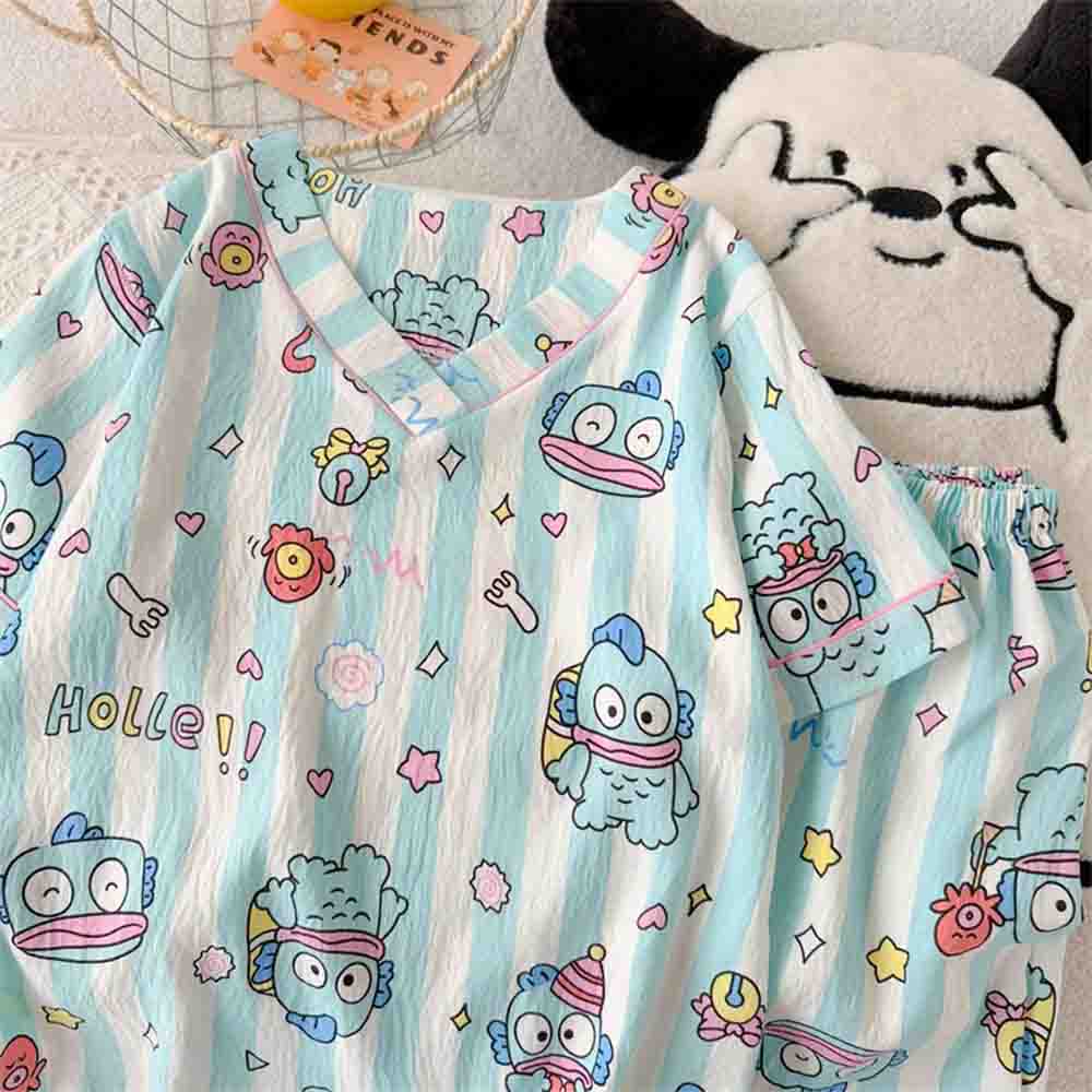 Sanrio Hangyodon Women's Pajam - Summer Clothing Model 评论和价格