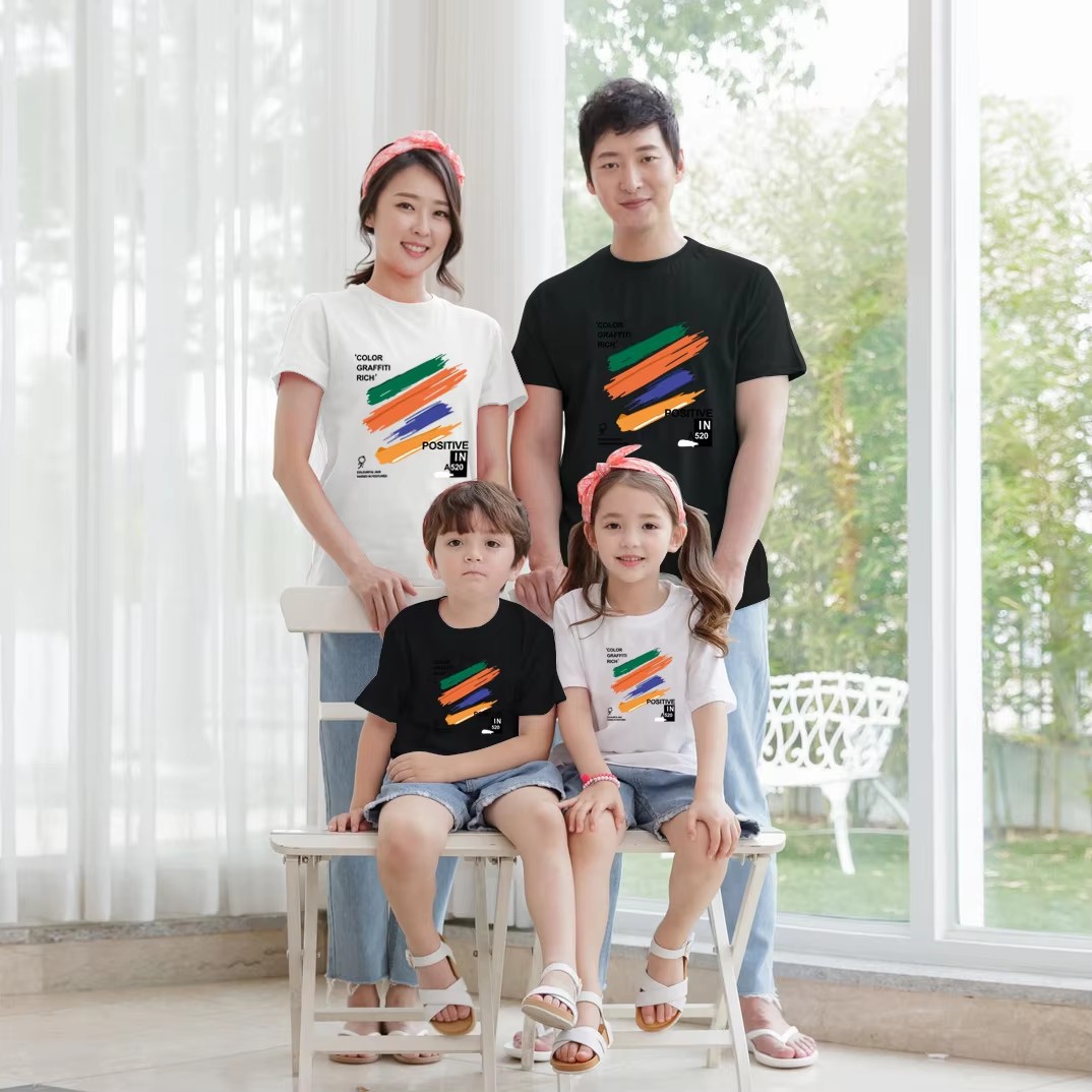 Family Look T Shirts 2026 Summ - Summer Clothing Drawing 评论和价格