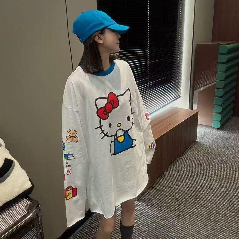 Long-Sleeved Hello Kitty Summe - Summer Clothing For Women 评论和价格