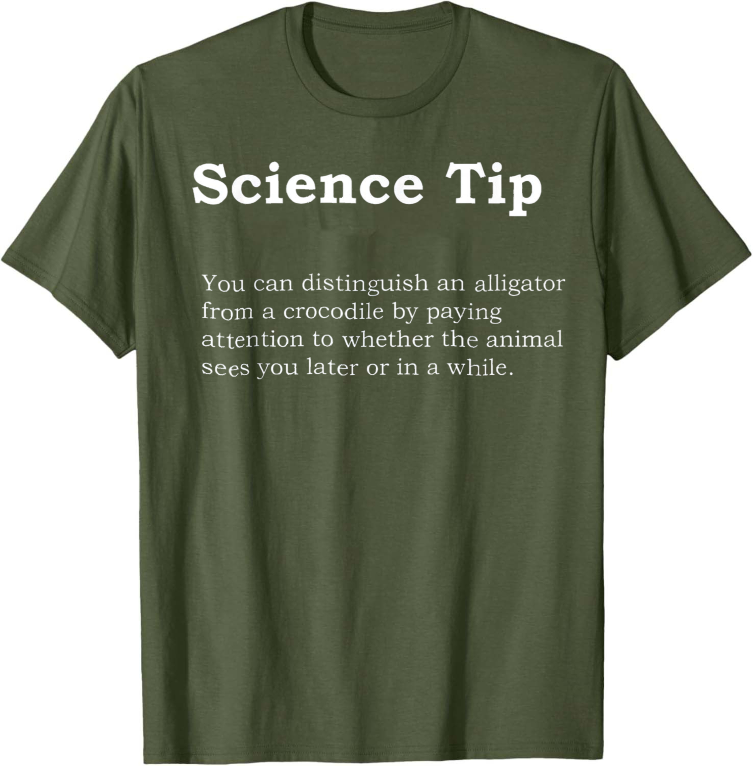 Science Tip Design T-Shirt Uni - Summer Clothing Tips 评论和价格