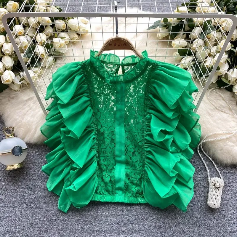 Vintage Elegant  Lace Petal Sl - Summer Clothing In French 评论和价格