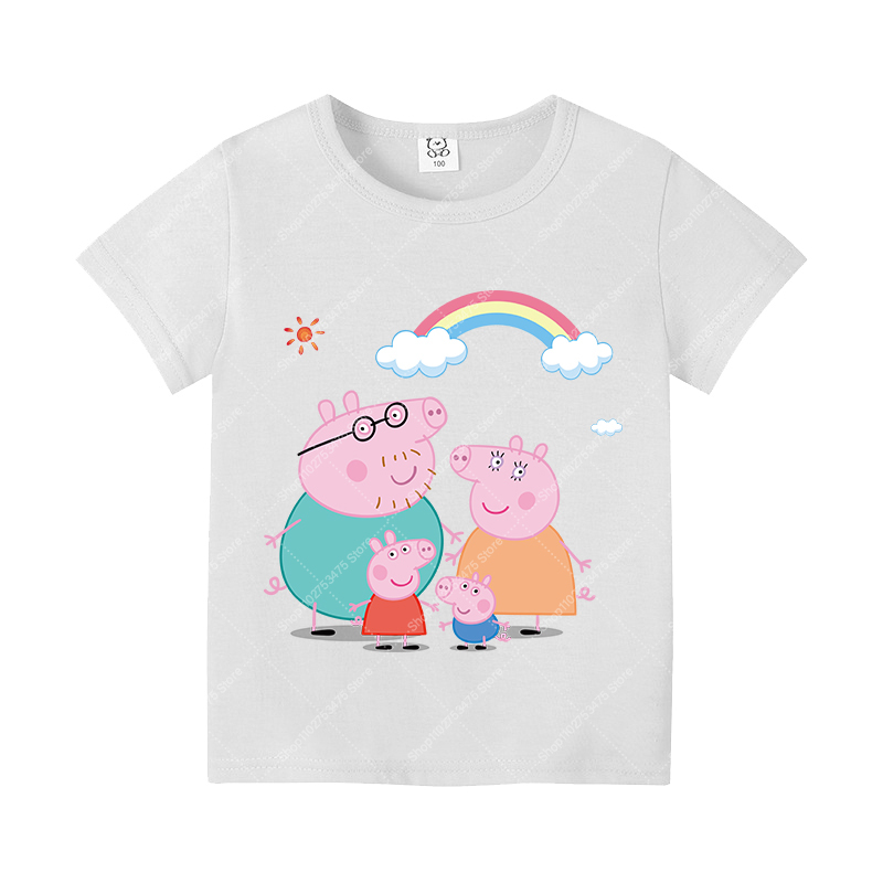 Kids Girl Cute Cotton T-shirt  - Summer Kids Clothing 评论和价格