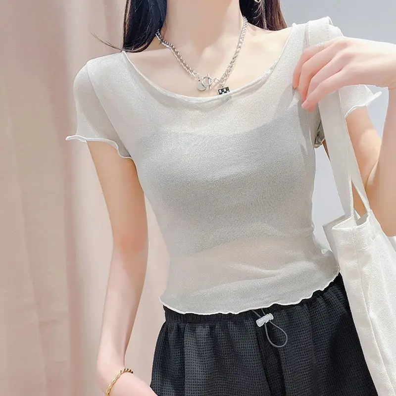 Short Sleeve Women's T-shirt L - Summer Clothing Reviews 评论和价格