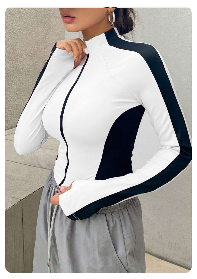 Yoga Clothes Stand Up Collar J - Summer Clothing For Women 评论和价格
