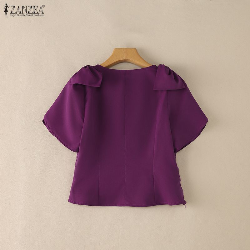ZANZEA Woman Elegant Floral Ja - Summer De Clothing 评论和价格