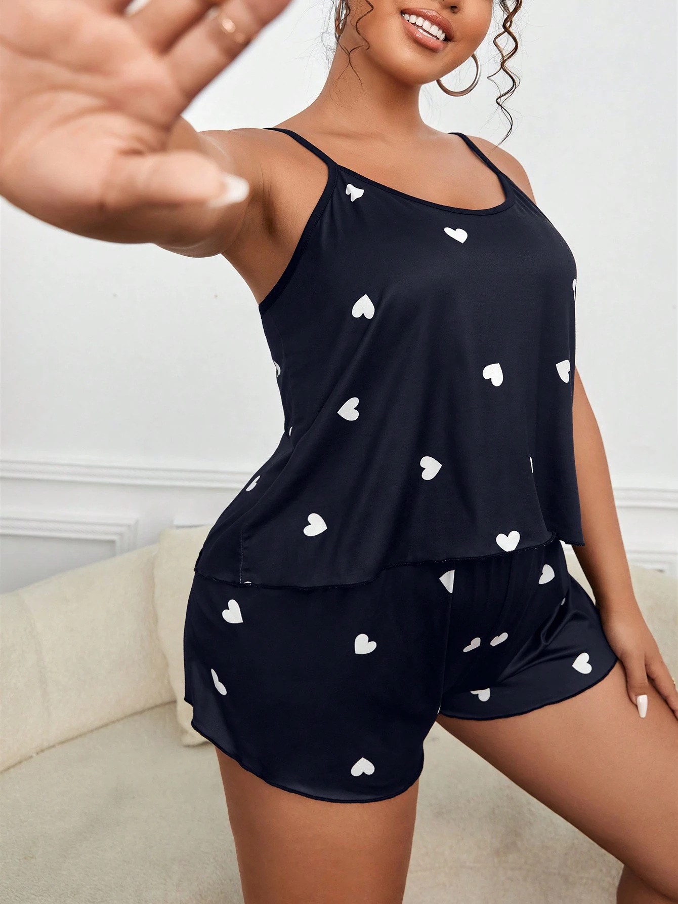2 Pieces Pajamas Set for Women - Summer Clothing For Women 评论和价格