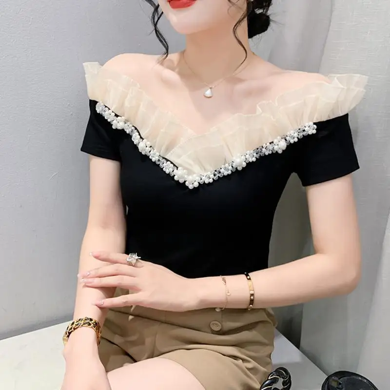 Summer Outfit Woman Tops Off S - Summer Clothing Reviews 评论和价格