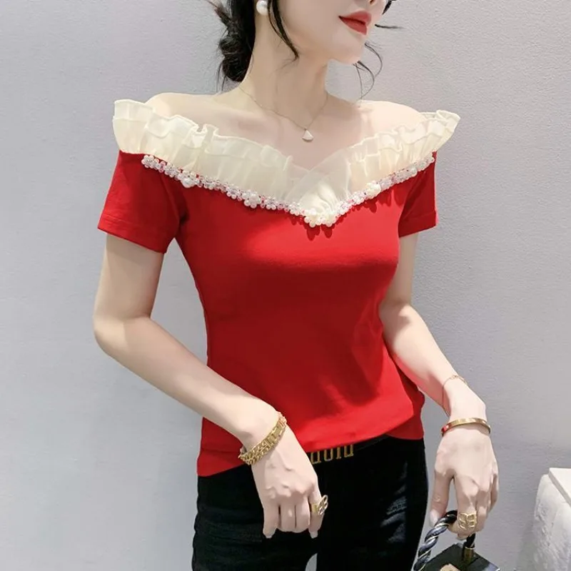 Summer Outfit Woman Tops Off S - Summer Clothing Reviews 评论和价格