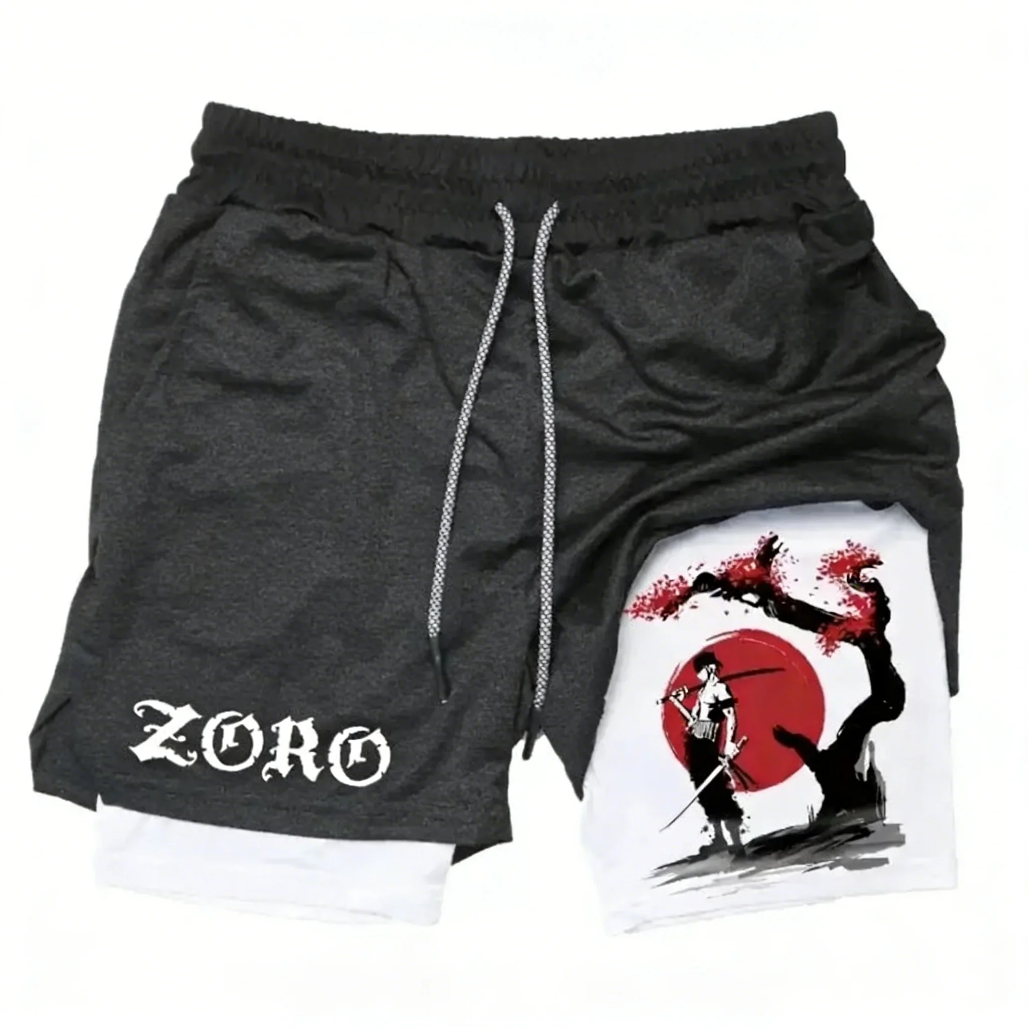 ONE PIECE Anime Zoro Joint Spo - Summer Clothing Layering 评论和价格