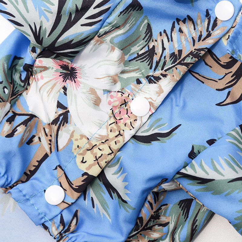 Hawaiian Style Pet Dog Clothe  - Summer Clothing In French 评论和价格
