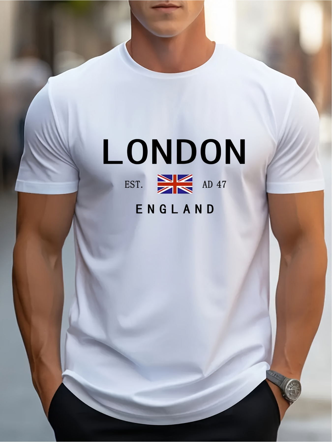 London ENGLAND Print Men Women - Summer Clothing London 评论和价格