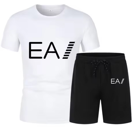 Men's Trend Print Breathable 2 - Summer Clothing Sets Men 评论和价格