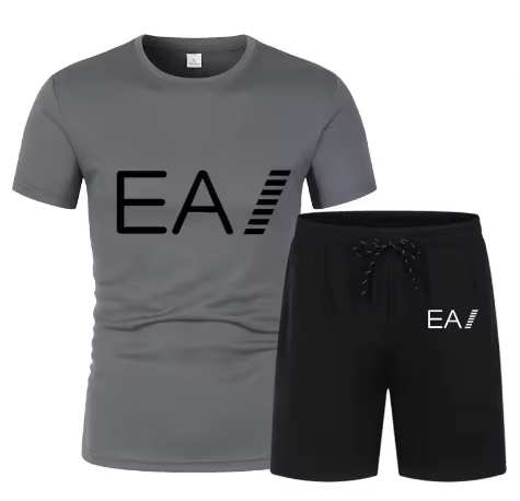 Men's Trend Print Breathable 2 - Summer Clothing Sets Men 评论和价格