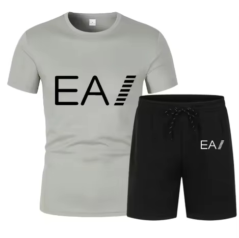 Men's Trend Print Breathable 2 - Summer Clothing Sets Men 评论和价格