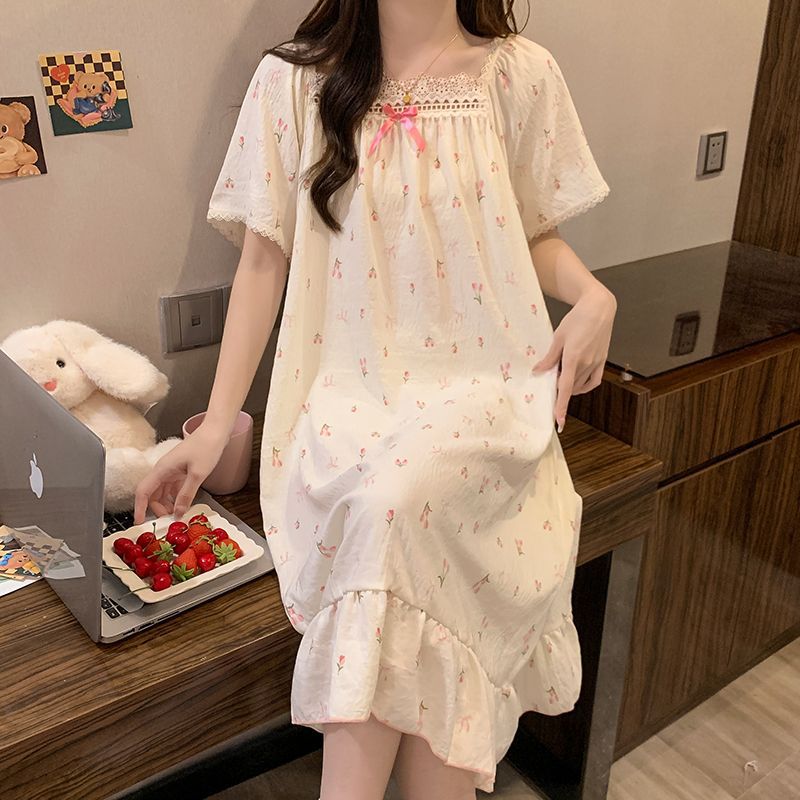 Plus Size Princess Style NIght - Summer Clothing For Women 评论和价格