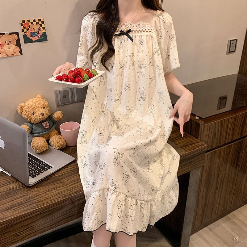 Plus Size Princess Style NIght - Summer Clothing For Women 评论和价格