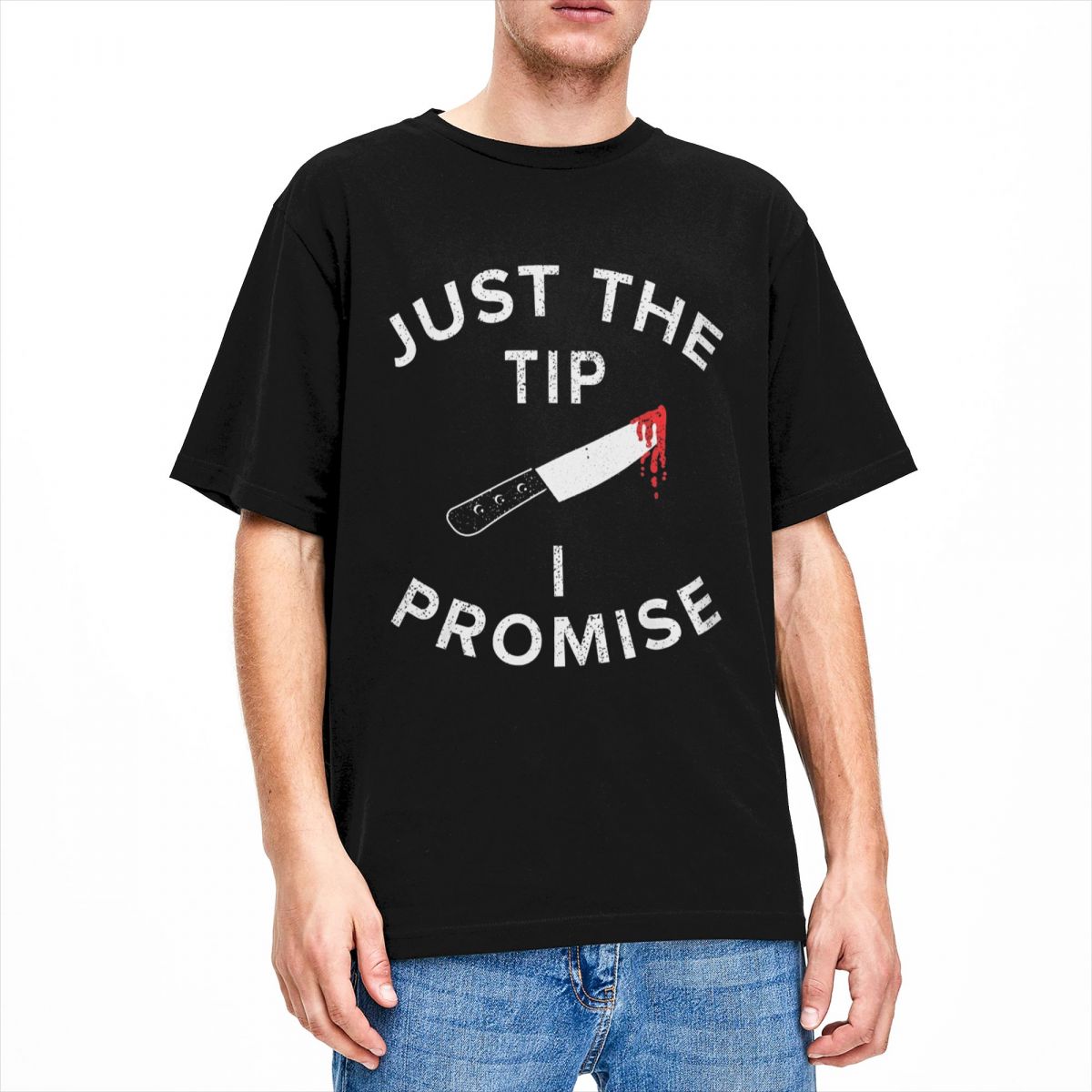 Just The Tip I Promise Pun Kni - Summer Clothing Tips 评论和价格