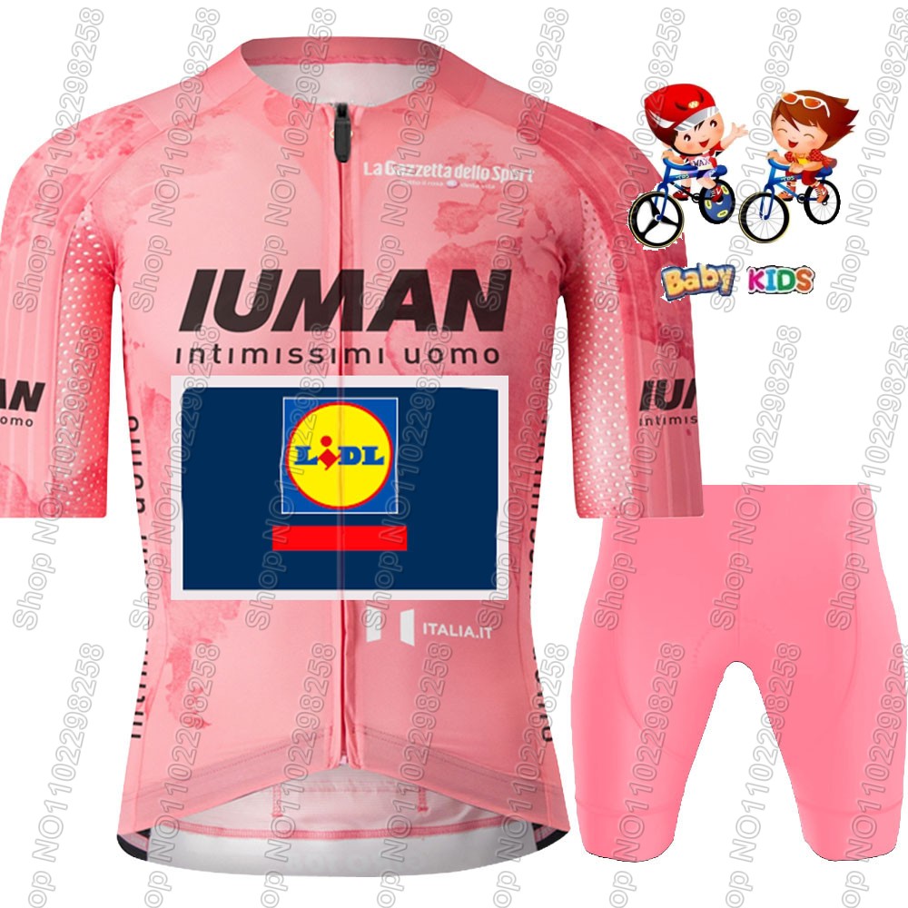2025 Kids Lidl Team Tour De It - Summer De Clothing 评论和价格