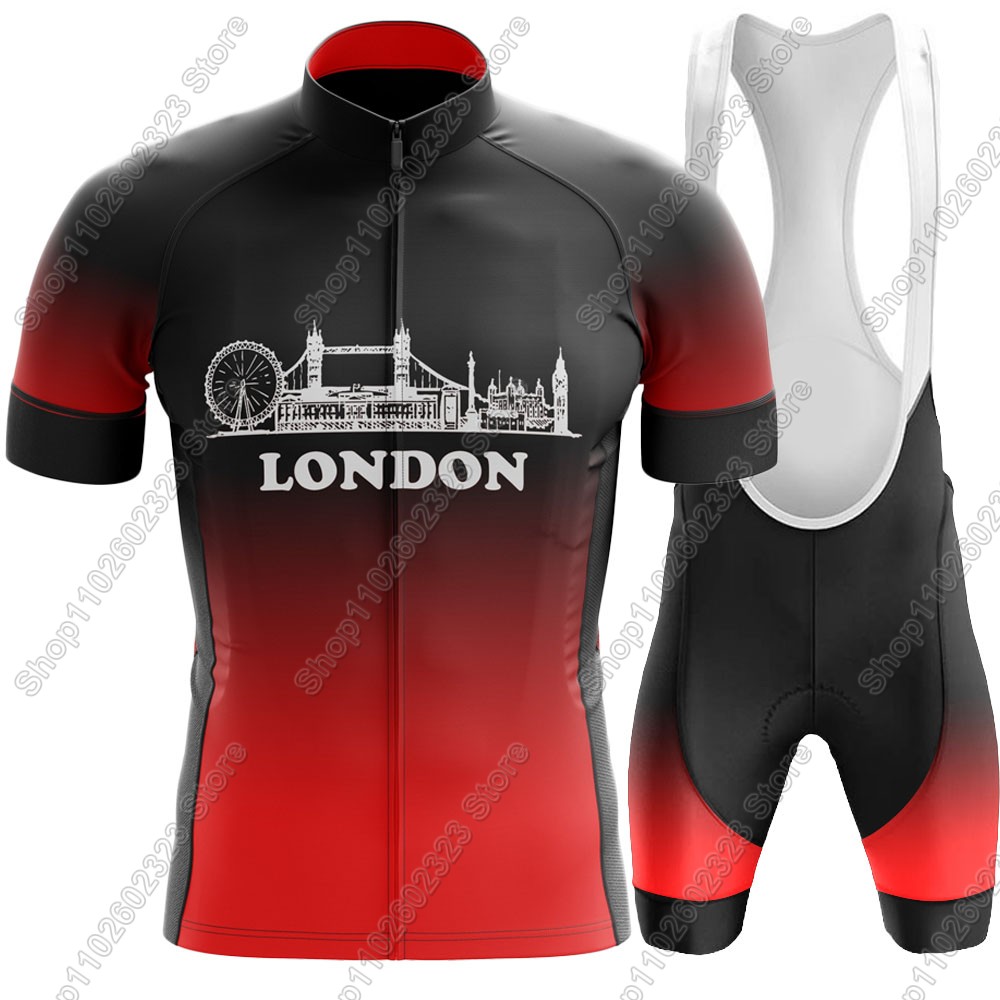 London Team Cycling Jersey 202 - Summer Clothing London 评论和价格