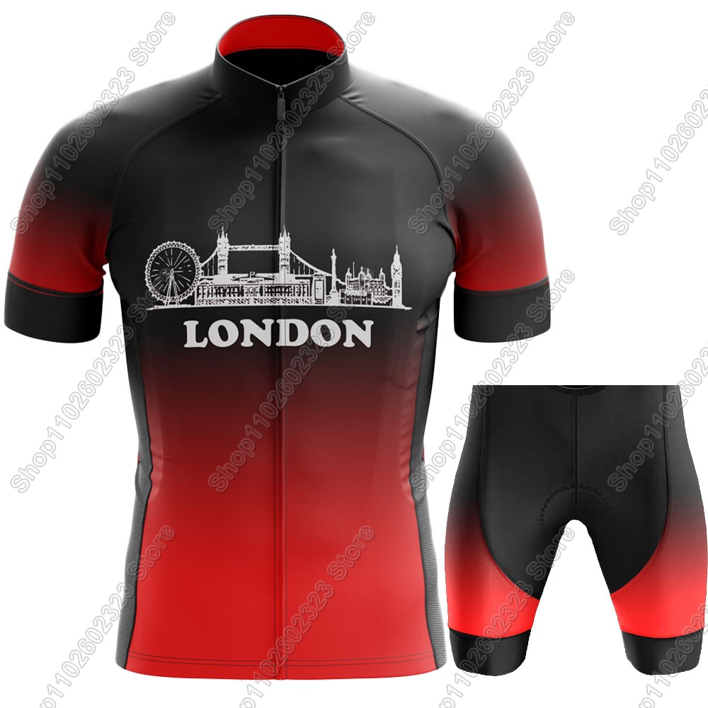 London Team Cycling Jersey 202 - Summer Clothing London 评论和价格