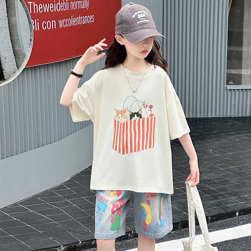 Teenage Girls Summer Top and B - Summer Clothing Drawing 评论和价格