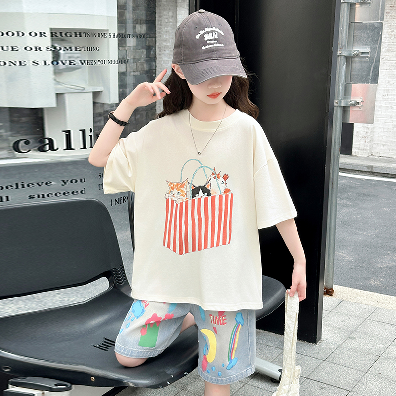 Teenage Girls Summer Top and B - Summer Clothing Drawing 评论和价格