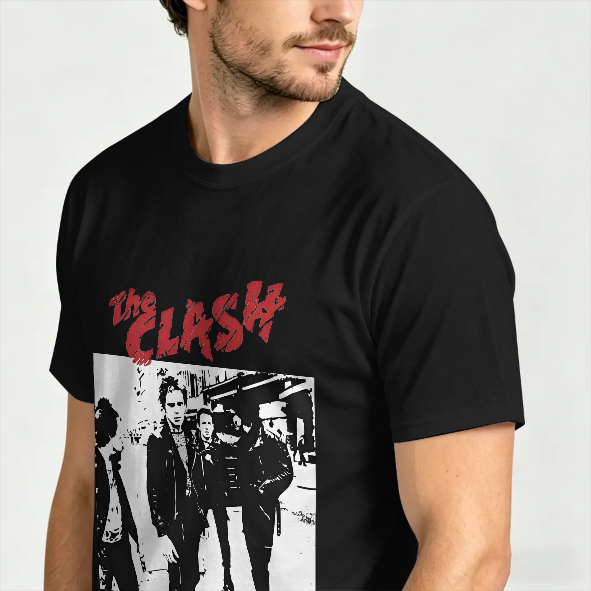 The Clash London Calling Men T - Summer Clothing London 评论和价格