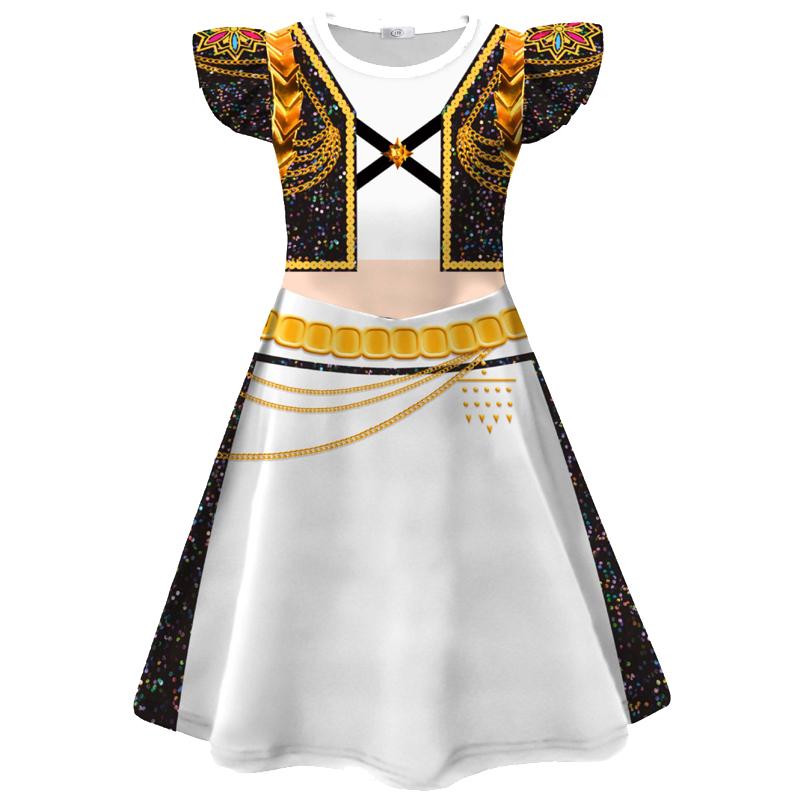 6 Styles Girls Cosplay Costume - Summer Kids Clothing 评论和价格